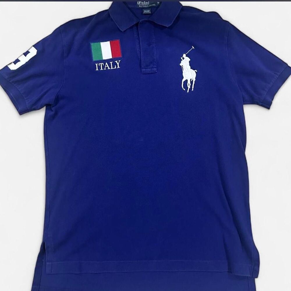 Ralph-lauren Men's Blue and Navy Polo-shirts